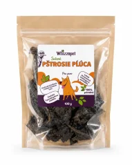 Sušené pštrosie pľúca – pochúťka pre psa