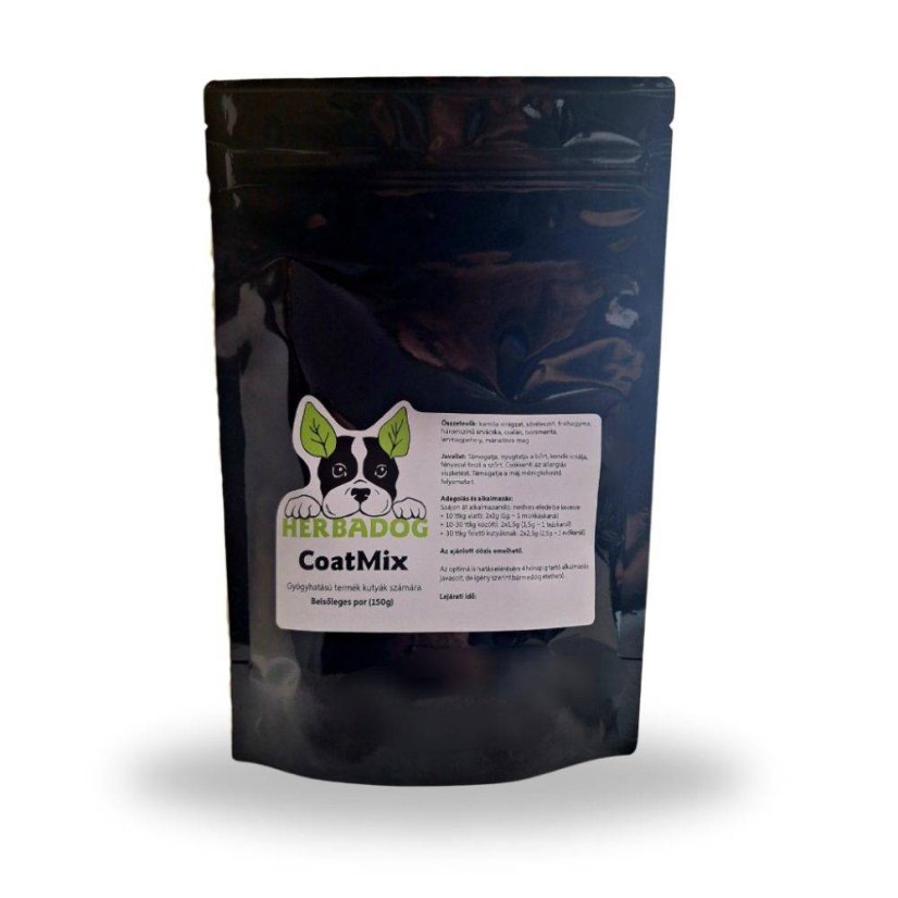 Herbadog – CoatMix — proti alergickému svrbeniu, na podporu kože a srsti