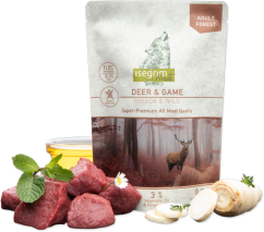isegrim Roots, Jeleň + divina , 410 g kapsička