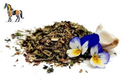 Bylinná zmes na ekzém u koní, kožné problémy, škrabanie a matnú srsť