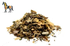 Bylinná zmes pre dýchavičné kone na rozpustenie hlienov, astme