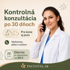 Kontrolná konzultácia po 30 dňoch  ZADARMO
