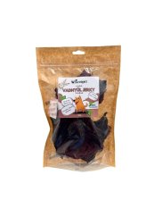 Sušené mäso z divého králika (jerky) – maškrta pre psa.