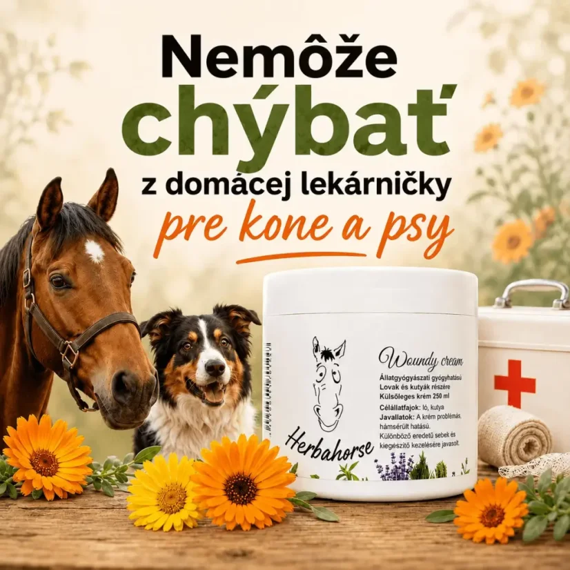 Herbahorse - Woundy cream — na ošetrenie rán