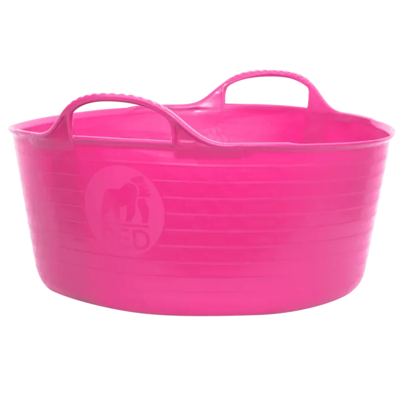 Gorilla Tub® Small Shallow 15L - Farba: Ružová