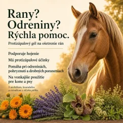 Herbahorse - Woundy cream — na ošetrenie rán