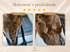 Ošetrujúci sprej na srsť