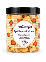 Lyofilizovaná tekvica – prírodná maškrta pre psov a mačky