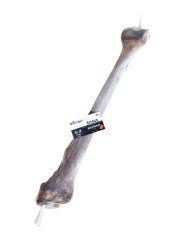 Sušená pštrosia holenná kosť s dreňou pre psy