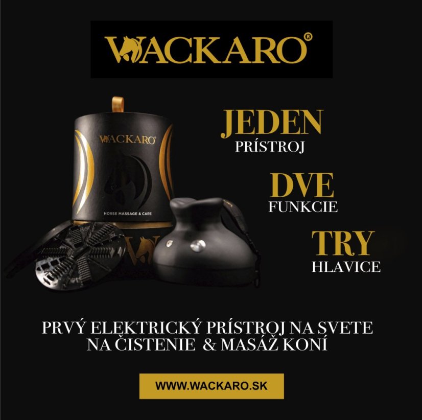 WACKARO prístroj masáž & čistenie PINK