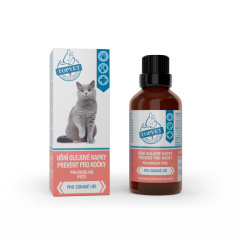 Ušné olejové kvapky - prevent pre mačky 50 ml - Green idea