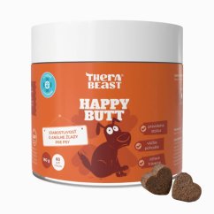 Happy Butt – podpora análnych žliaz a správnej stolice pre psov – 60 ks – Therabeast