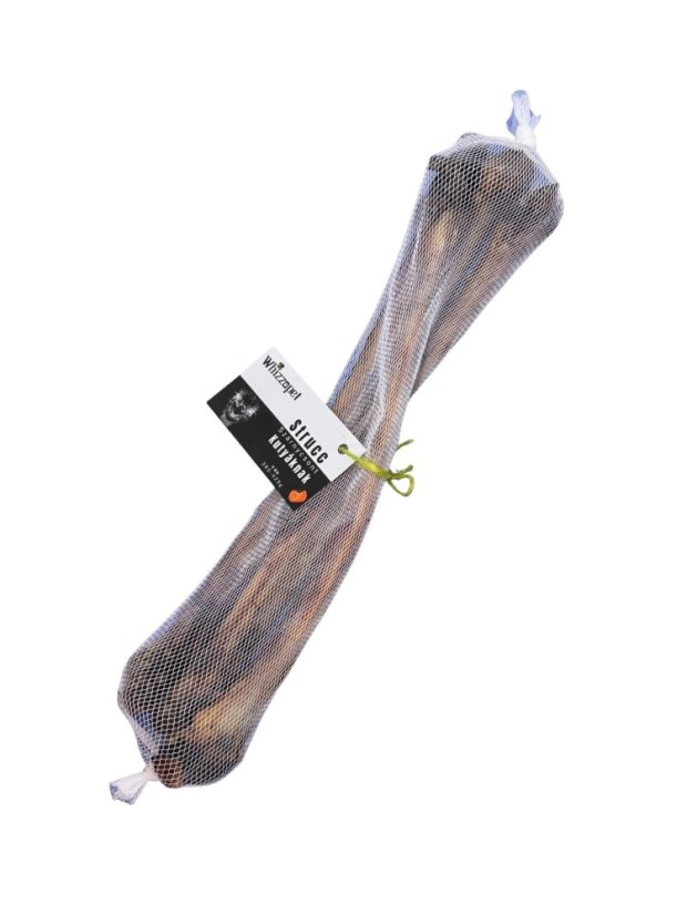 Sušená pštrosia krídlová kosť pre psov