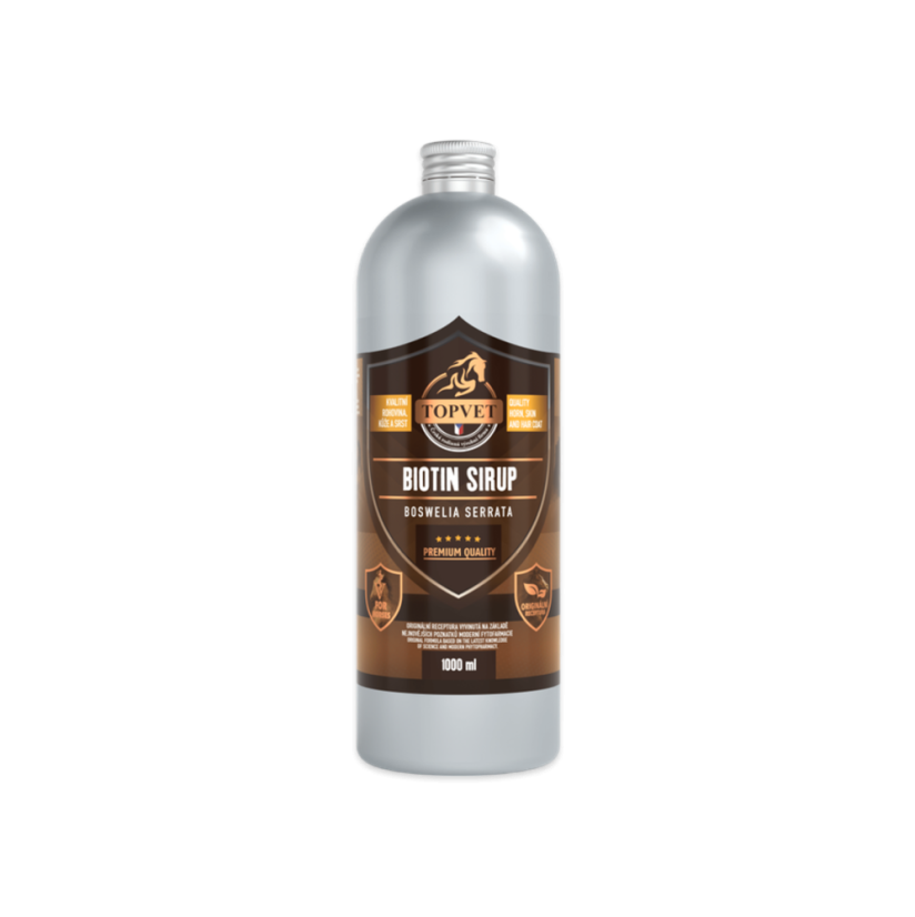 Sirup Biotín s boswéliou 1000 ml – Green idea Sirup Biotín s boswéliou 1000 ml – Green idea
