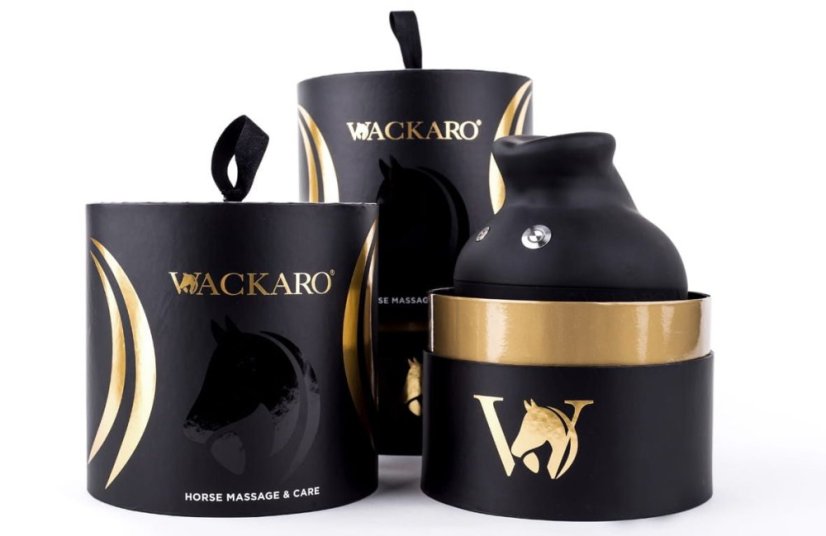 WACKARO prístroj masáž & čistenie BLACK