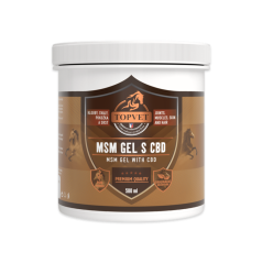 MSM gél s CBD – 500 ml – Green idea