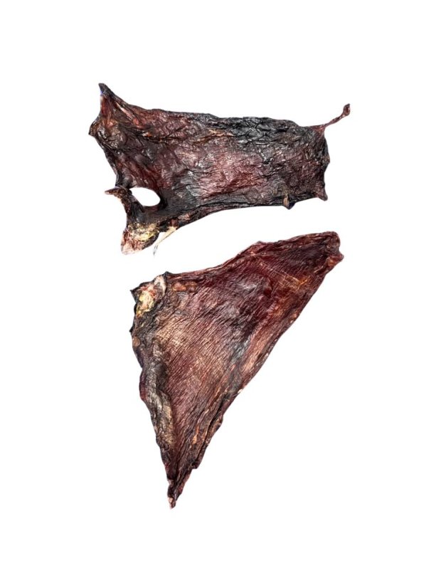 Sušené mäso z divého králika (jerky) – maškrta pre psa.