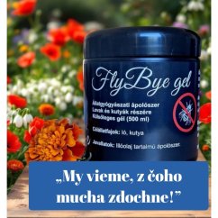 Repelent FlyBye gél — na odpudzovanie hmyzu
