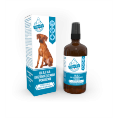 Olej na ekzematickú pokožku pre psov – 100 ml – Green idea