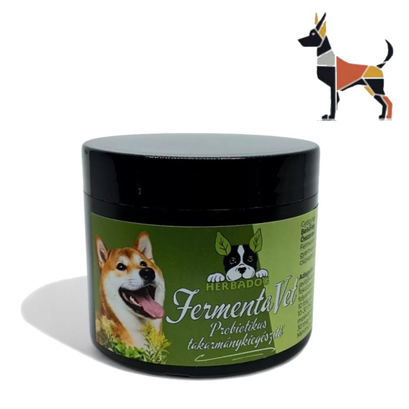 Herbadog Fermentavet — probiotiká a fermentované bylinky pre zdravú črevnú mikroflóru