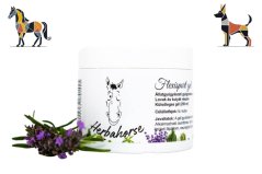 prírodný produkt, bylinná masť pre kone pri zraneniach pohybového aparátu, bolestiach kľbov